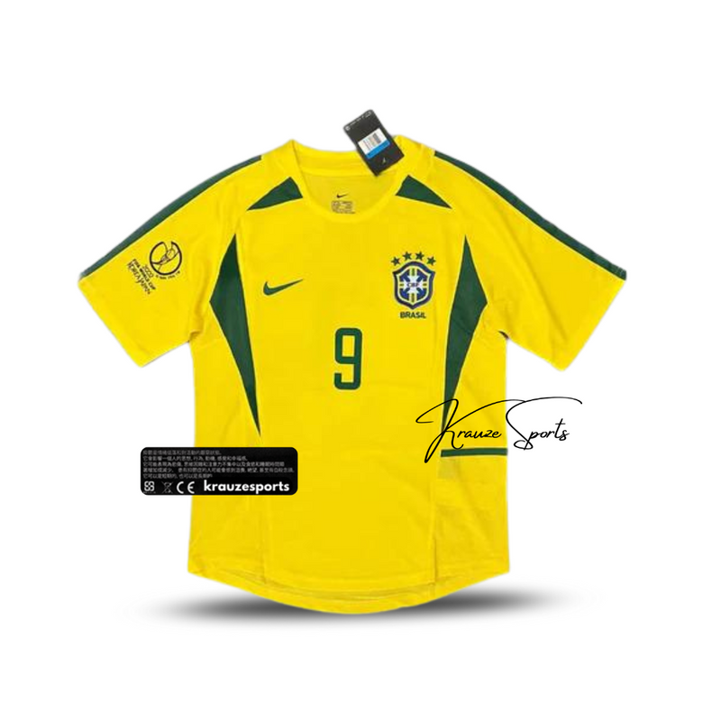 Camisa Brasil 2002 - Versão Retrô