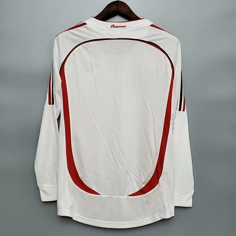 Camisa Milan Away 06/07 - Manga Comprida - Versão retrô