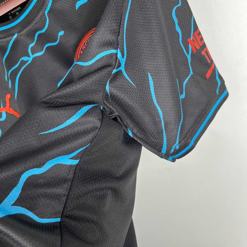 Camisa Manchester City Preta 23/24 - Torcedor Masculina