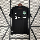 Camisa Sporting Preta 23/24 - Versão torcedor
