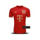 Camisa Bayern de Munique 25/26 Comemorativa 125 Anos - Versão Torcedor - Vermelho