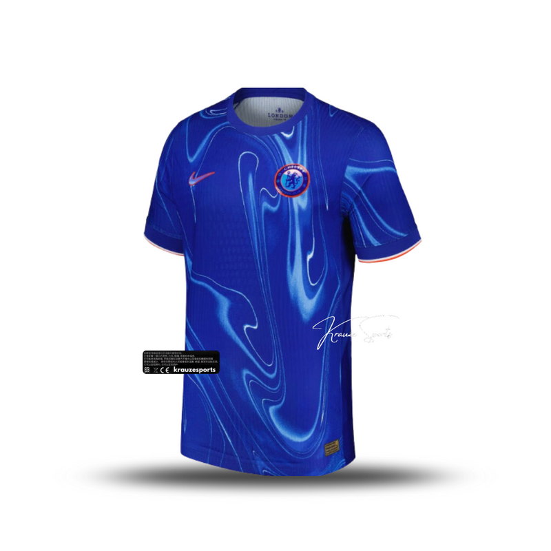 camisa chelsea 24/25 azul lancamento blues 