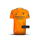 Camisa Real Madrid Laranja - away 24/25 - Versão Torcedor