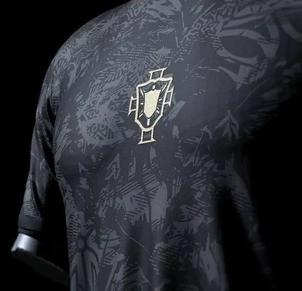 Camisa The Siu Cristiano Ronaldo - Comma Football - Preta - Versão torcedor