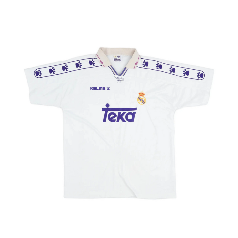 Camisa Real Madrid I 1994/1996 Retrô Branca Masculina