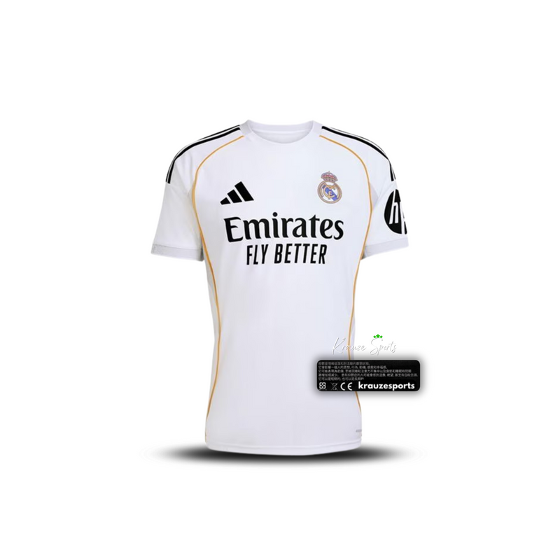 Camisa Real Madrid 25/26 Home - Versão Torcedor