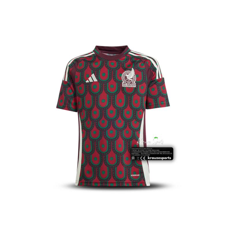 Camisa Seleção México I 24/25 Vinho Masculina