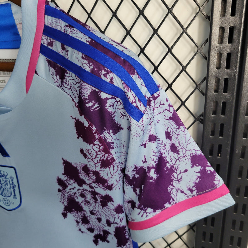 Camisa Espanha Home 23/24 - Feminina-Krauze Sports