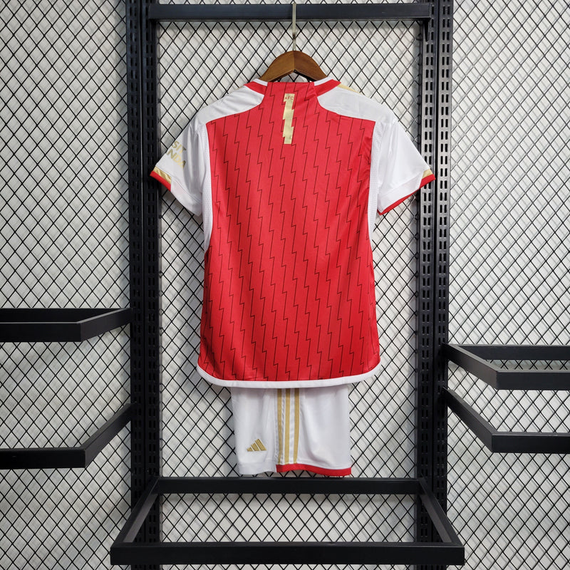 Kit Infantil Arsenal Titular 23/24-Krauze Sports