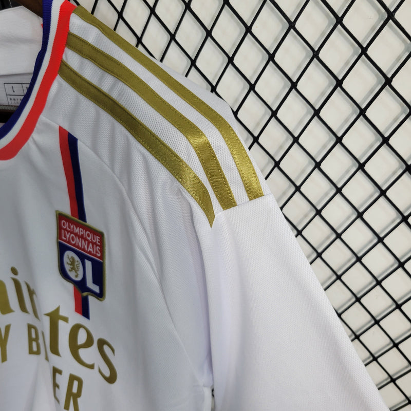 Camisa Lyon Home 23/24 - Torcedor Masculina - Lançamento-Krauze Sports