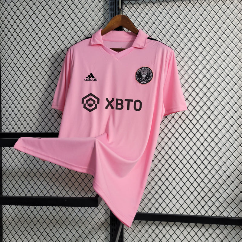 Camisa Inter Miami Home 23/24 - Torcedor Masculina - Lançamento-Krauze Sports