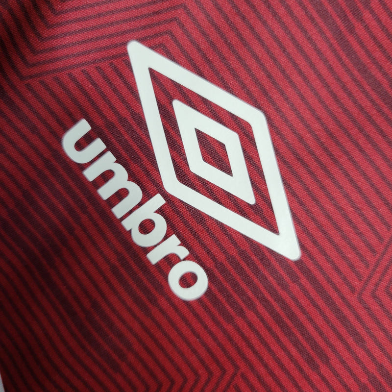 Camisa Fluminense Treino 23/24 - Umbro Torcedor Masculina - Lançamento-Krauze Sports