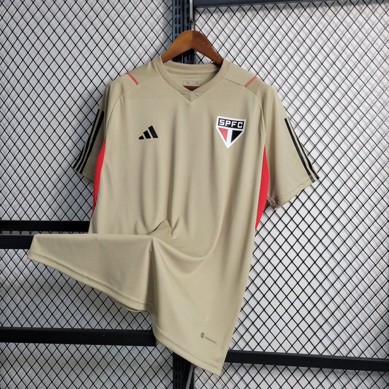 Camisa São Paulo Treino 23/24 - Torcedor Masculina - Lançamento-Krauze Sports