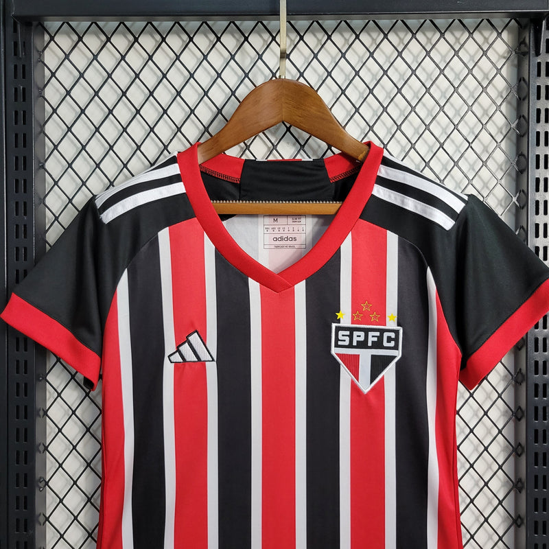 Camisa São Paulo Home 23/24 - Feminina-Krauze Sports