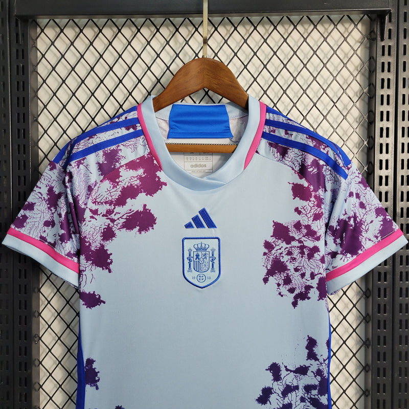 Camisa Espanha Home 23/24 - Feminina-Krauze Sports