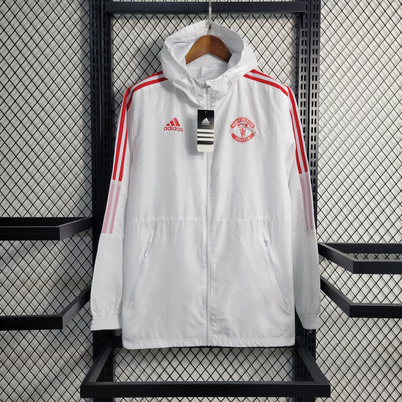 Jaqueta Corta Vento Manchester United 23/24 - Branca-Krauze Sports