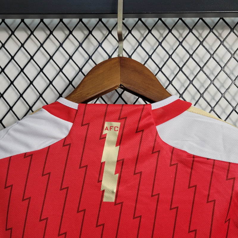 Kit Infantil Arsenal Titular 23/24-Krauze Sports