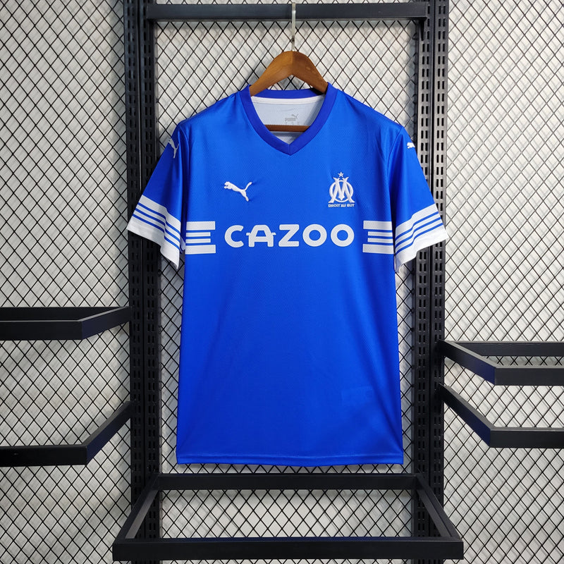 Camisa Olympique Marseille 23/24 - Puma Torcedor Masculina - Lançamento-Krauze Sports