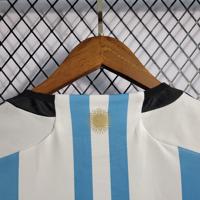 Camisa Argentina Home 22/23 - Torcedor Masculina-Krauze Sports