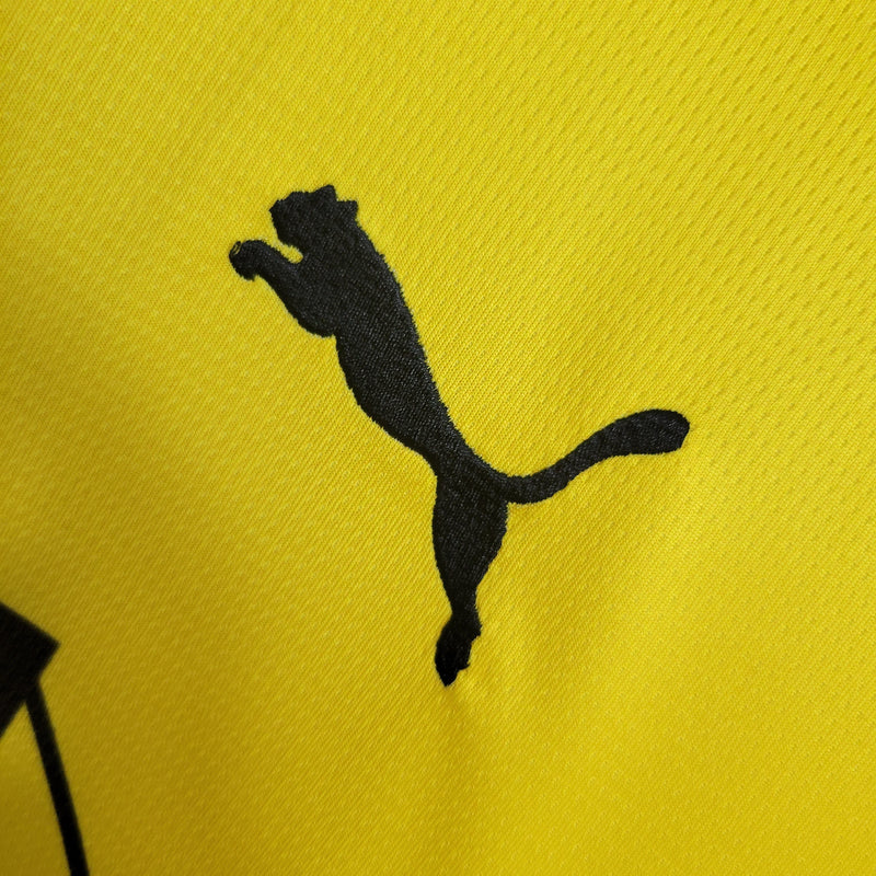 Camisa Borussia Dortmund Home 23/24 - Puma Torcedor Masculina - Lançamento-Krauze Sports