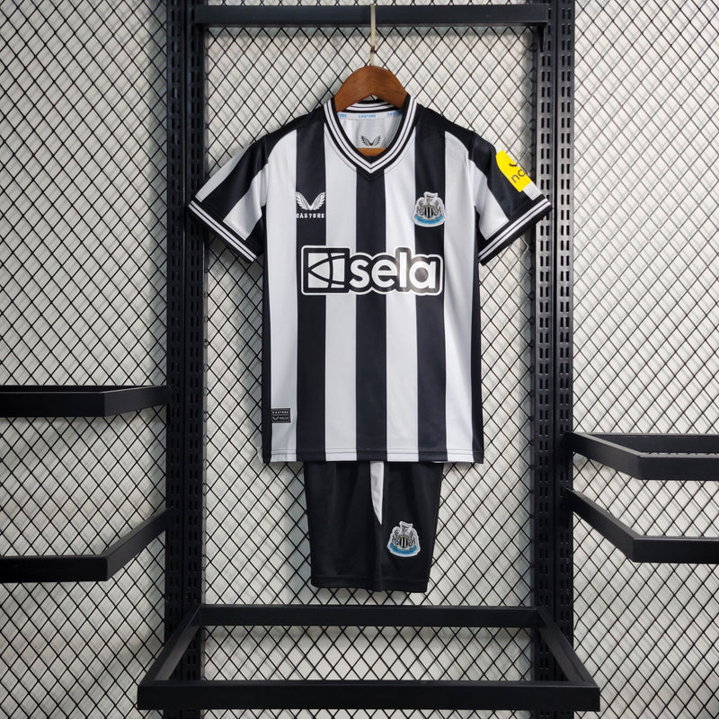 Kit Infantil NewCastle Home 23/24-Krauze Sports