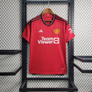 Camisa Manchester United Home 23/24 - Torcedor Masculina - Lançamento-Krauze Sports