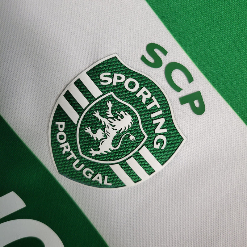 Camisa Sporting Home 23/24 - Torcedor Masculina - Lançamento-Krauze Sports