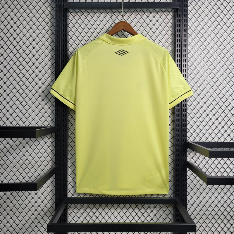 Camisa Grêmio Goleiro 23/24 - Torcedor Masculina - Amarela-Krauze Sports