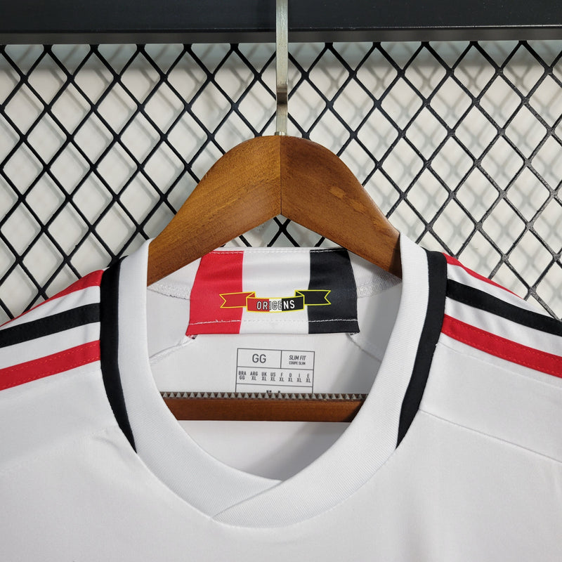 Camisa São Paulo Home 23/24 - Torcedor Masculina - Lançamento-Krauze Sports