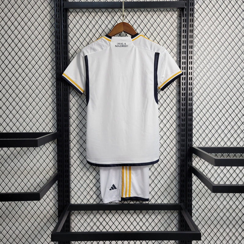 Kit Infantil Real Madrid Titular 23/24-Krauze Sports