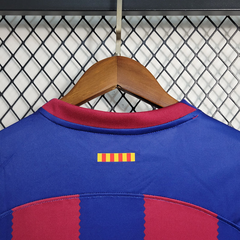 Camisa Barcelona Home 23/24 - Feminina-Krauze Sports