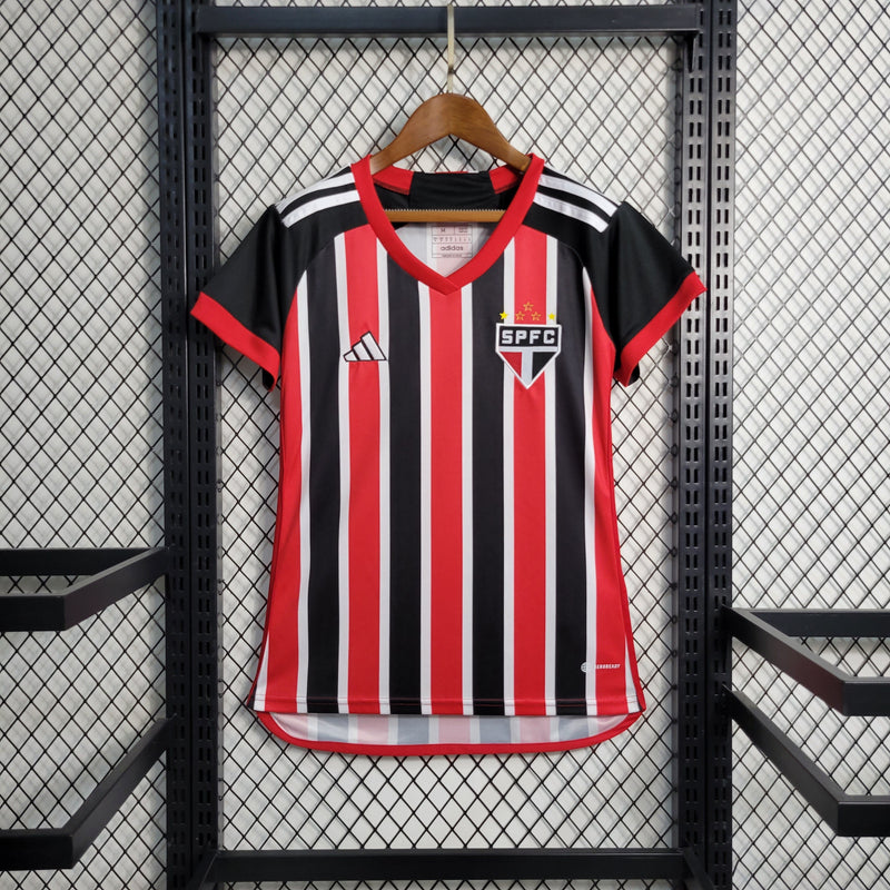 Camisa São Paulo Home 23/24 - Feminina-Krauze Sports