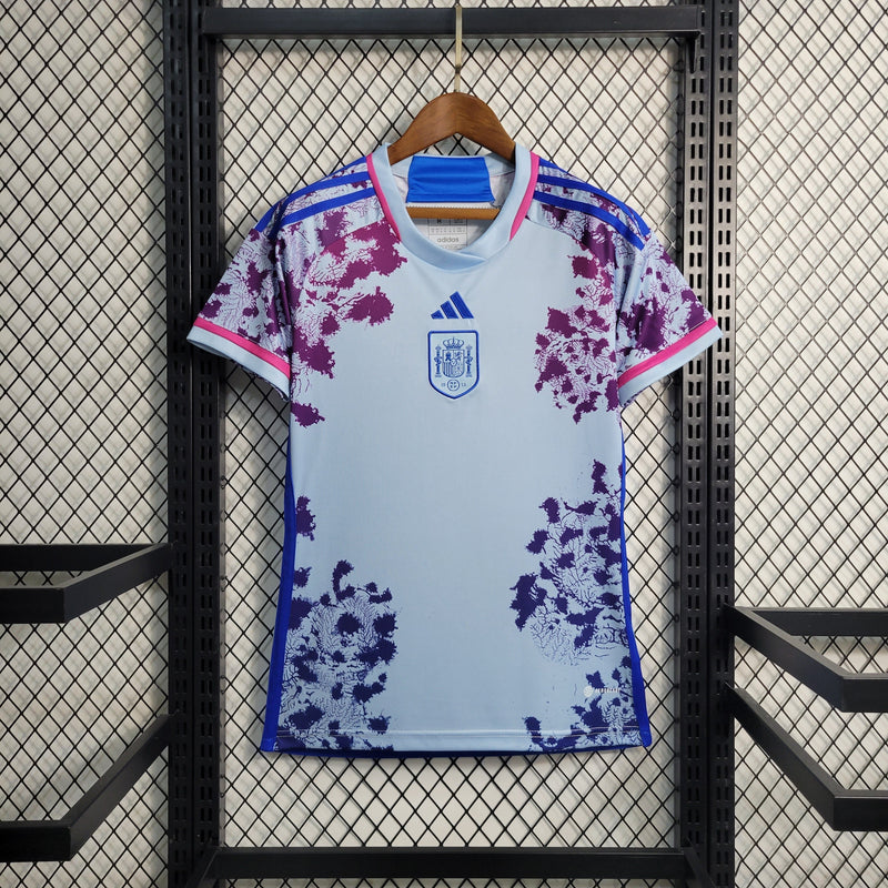 Camisa Espanha Home 23/24 - Feminina-Krauze Sports
