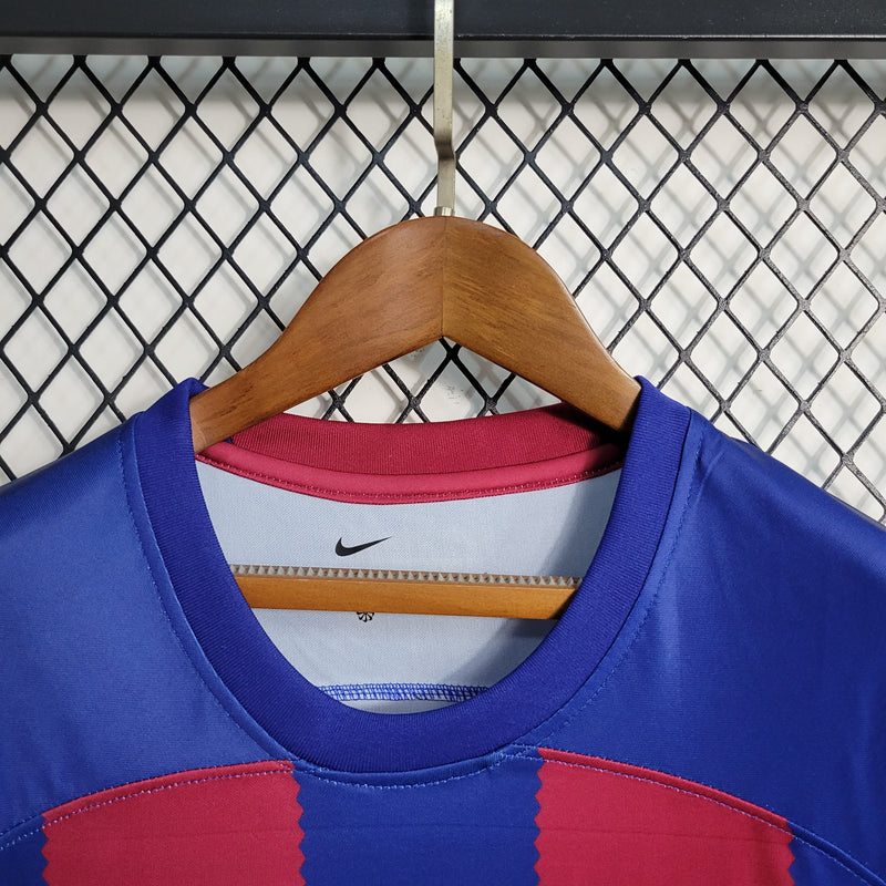 Camisa Barcelona Home 23/24 - Feminina-Krauze Sports