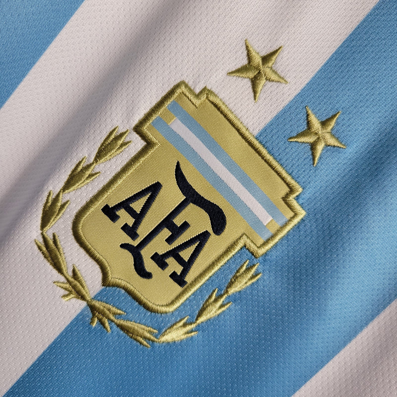 Camisa Argentina Home 22/23 - Torcedor Masculina-Krauze Sports