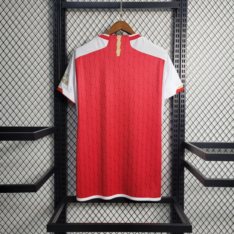 Camisa Arsenal Home 23/24 - Torcedor Masculina - Lançamento-Krauze Sports