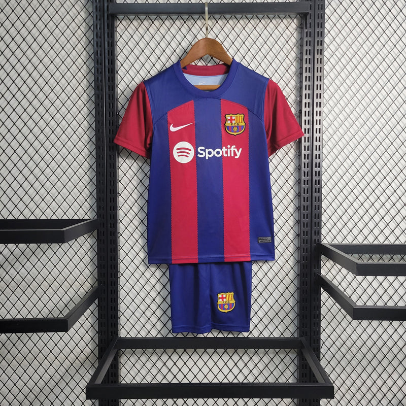 Kit Infantil Barcelona Titular 23/24-Krauze Sports