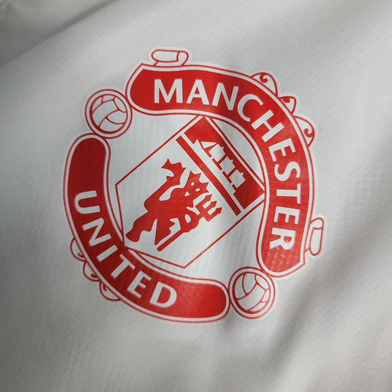 Jaqueta Corta Vento Manchester United 23/24 - Branca-Krauze Sports