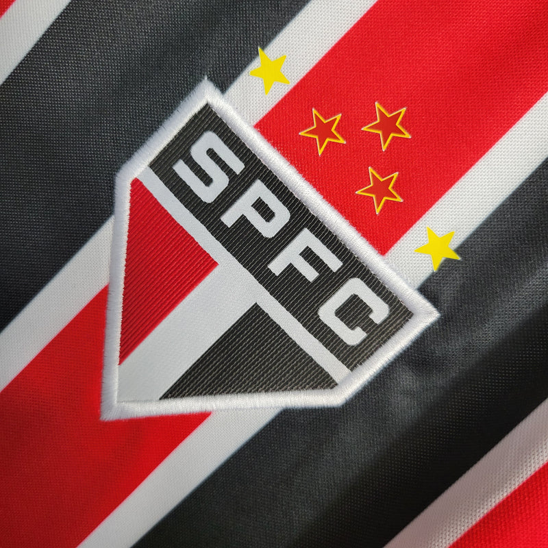 Camisa São Paulo Home 23/24 - Torcedor Masculina - Lançamento-Krauze Sports
