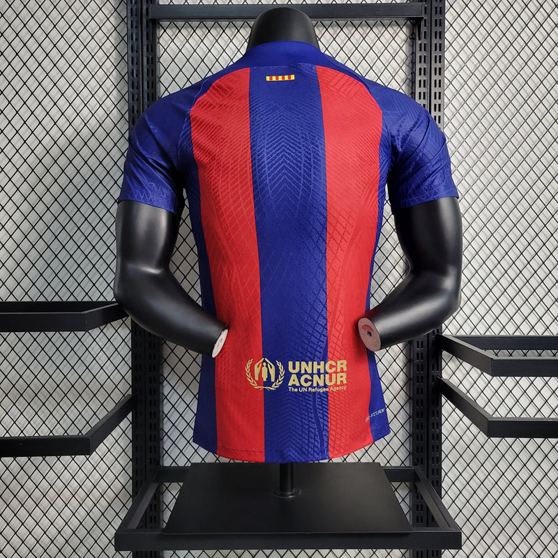Camisa Barcelona Titular 23/24 - Versão Jogador-Krauze Sports