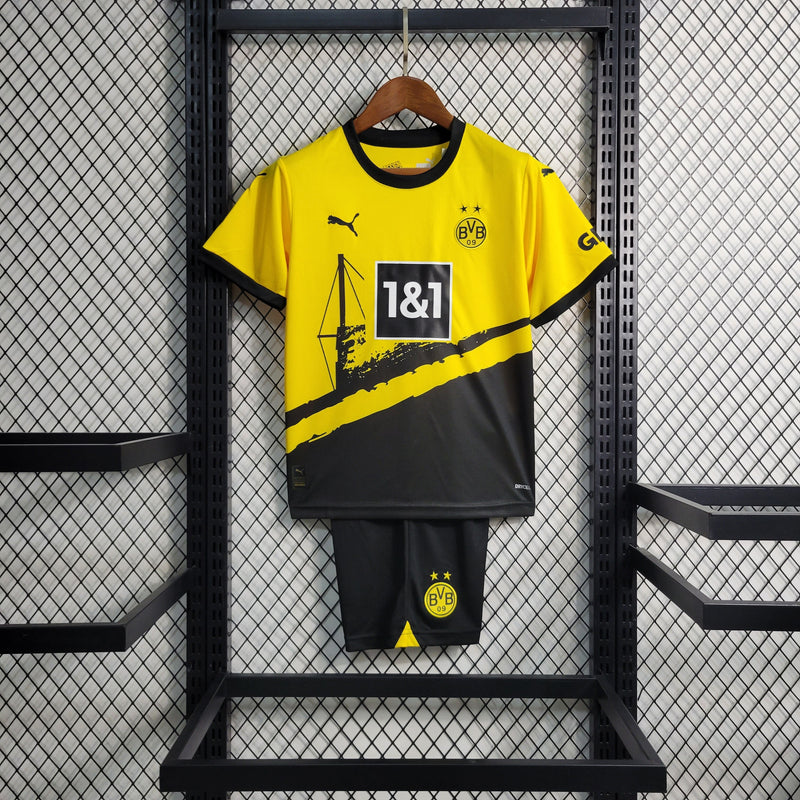 Kit Infantil Borussia Dortmund Home 23/24-Krauze Sports