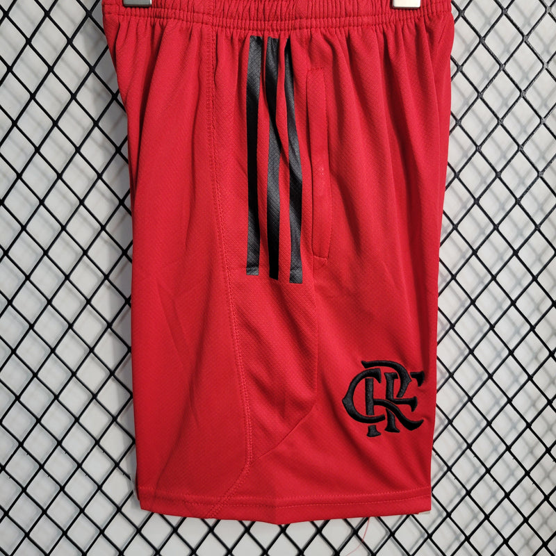 Kit Infantil Flamengo Treino 23/24 - Vermelho-Krauze Sports