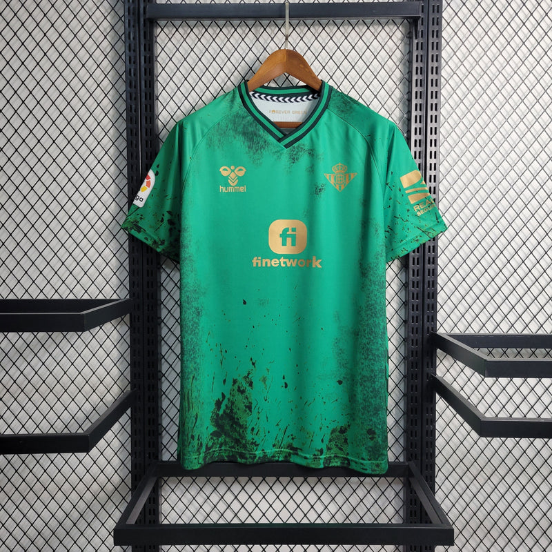 Camisa Real Betis Home 23/24 - Hummel Torcedor Masculina - Lançamento-Krauze Sports