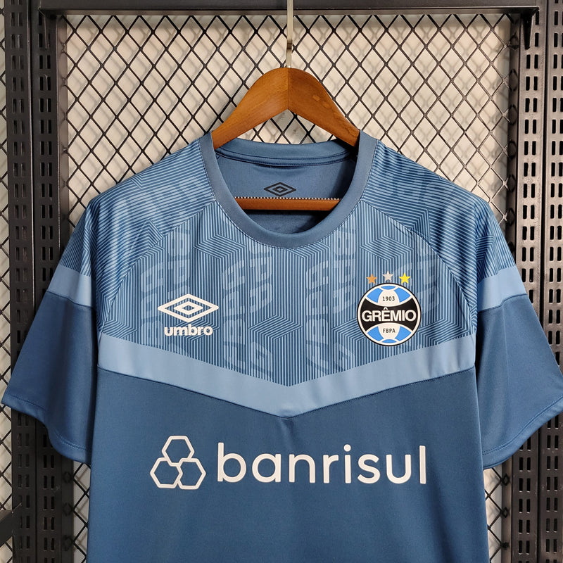 Camisa Grêmio Treino 23/24 - Umbro Torcedor Masculina - Lançamento-Krauze Sports