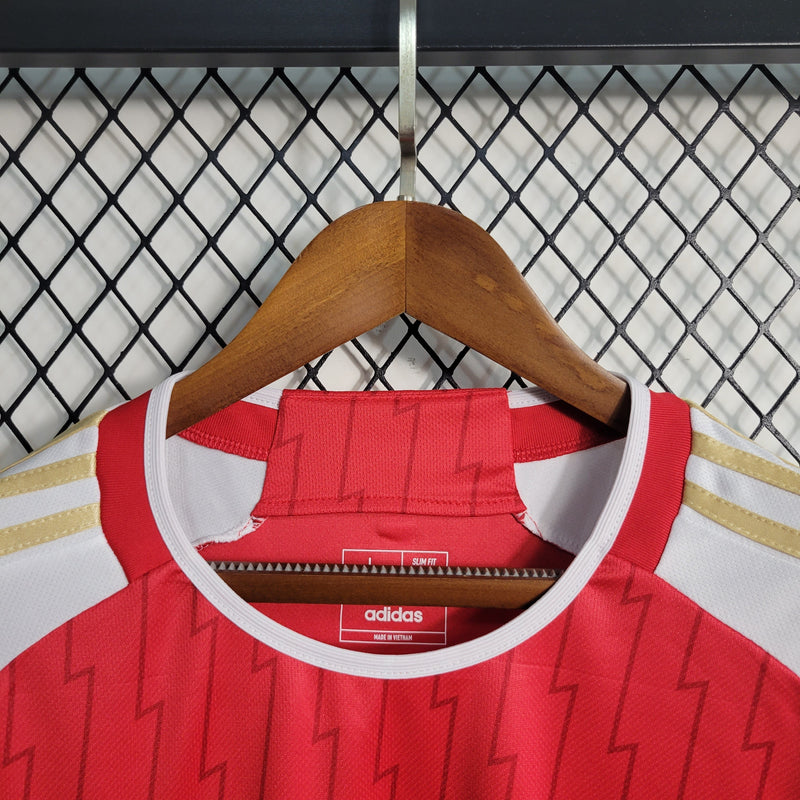 Camisa Arsenal Home 23/24 - Torcedor Masculina - Lançamento-Krauze Sports