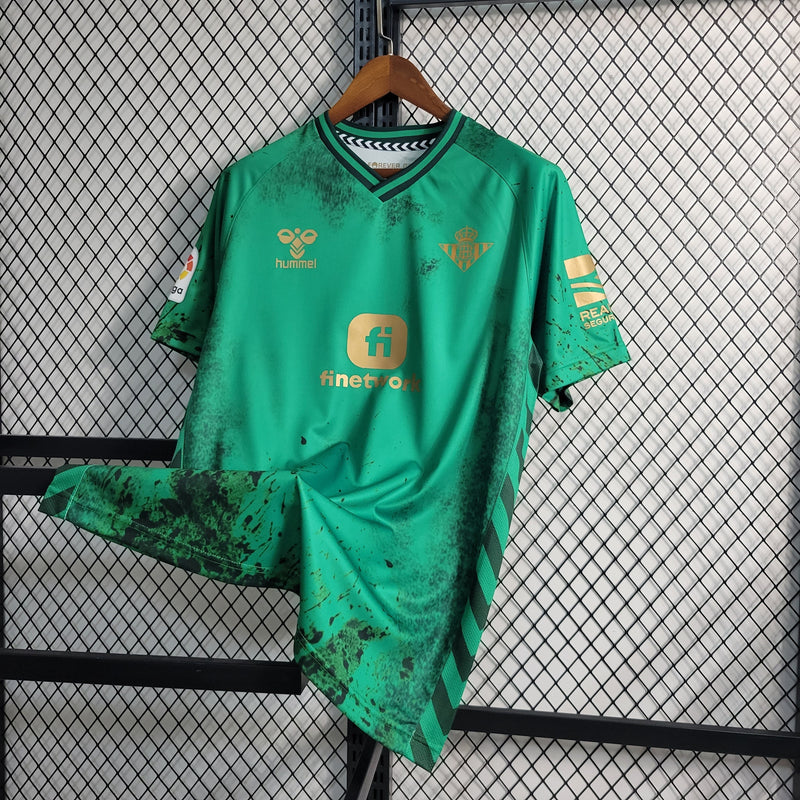 Camisa Real Betis Home 23/24 - Hummel Torcedor Masculina - Lançamento-Krauze Sports