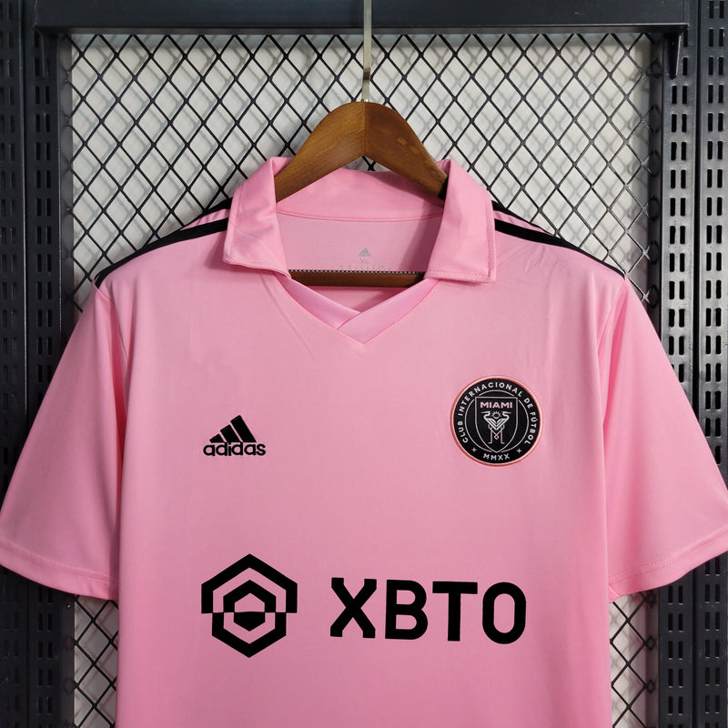 Camisa Inter Miami Home 23/24 - Torcedor Masculina - Lançamento-Krauze Sports