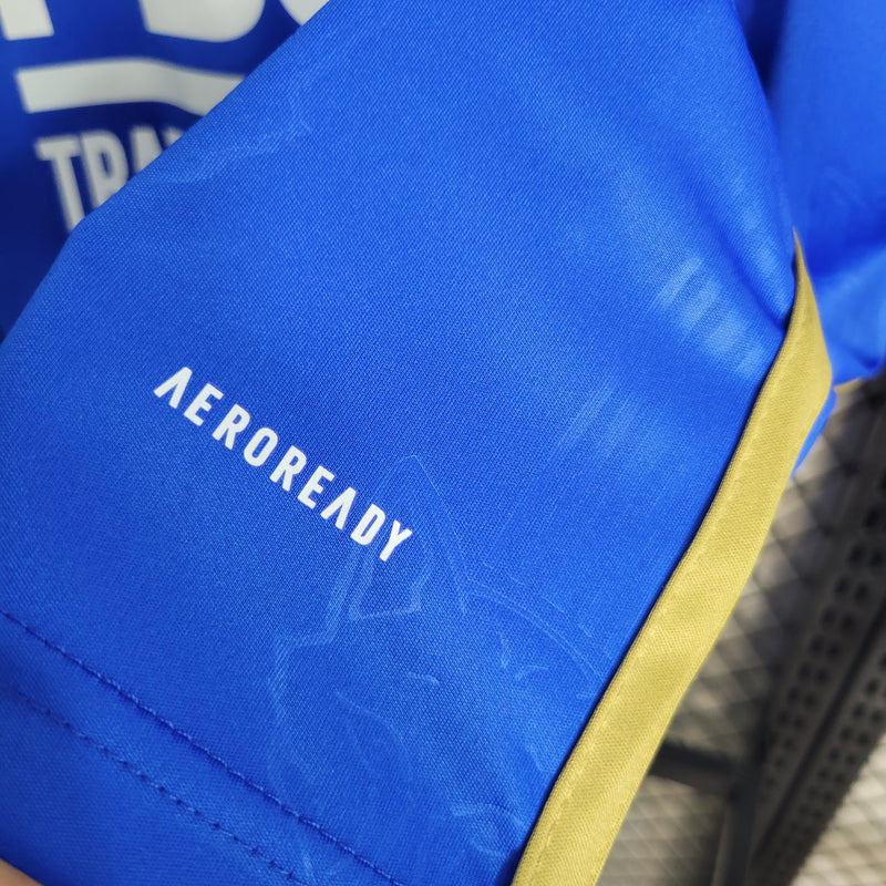 Camisa Leicester Home 23/24 Torcedor Masculina - Lançamento-Krauze Sports