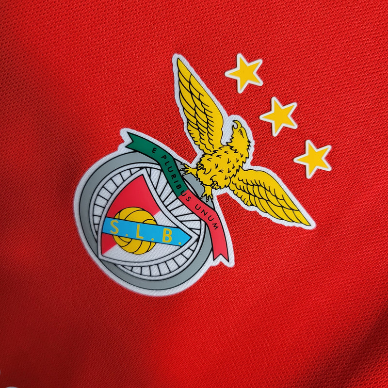 Camisa Benfica Home 23/24 - Torcedor Masculina - Lançamento-Krauze Sports