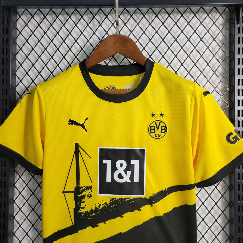 Kit Infantil Borussia Dortmund Home 23/24-Krauze Sports
